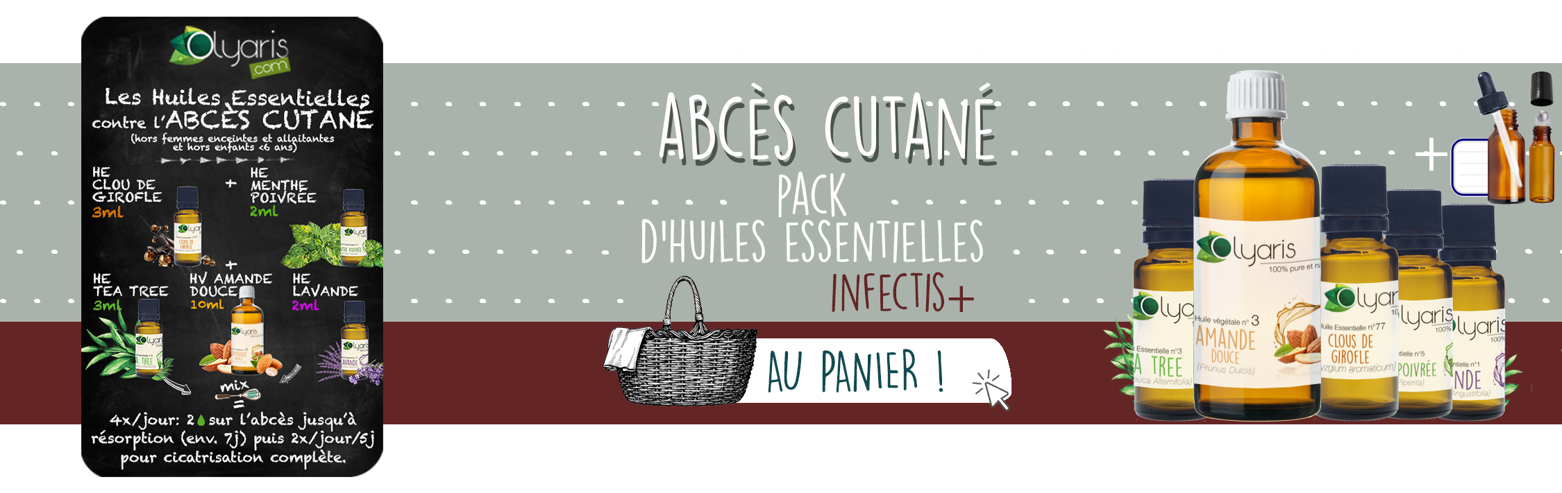 Abcès Cutané : Les Huiles Essentielles à Utiliser par Olyaris